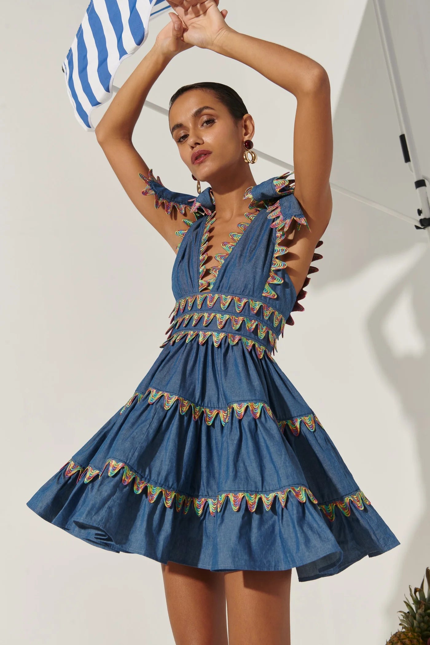 Cheli Dress - Blue