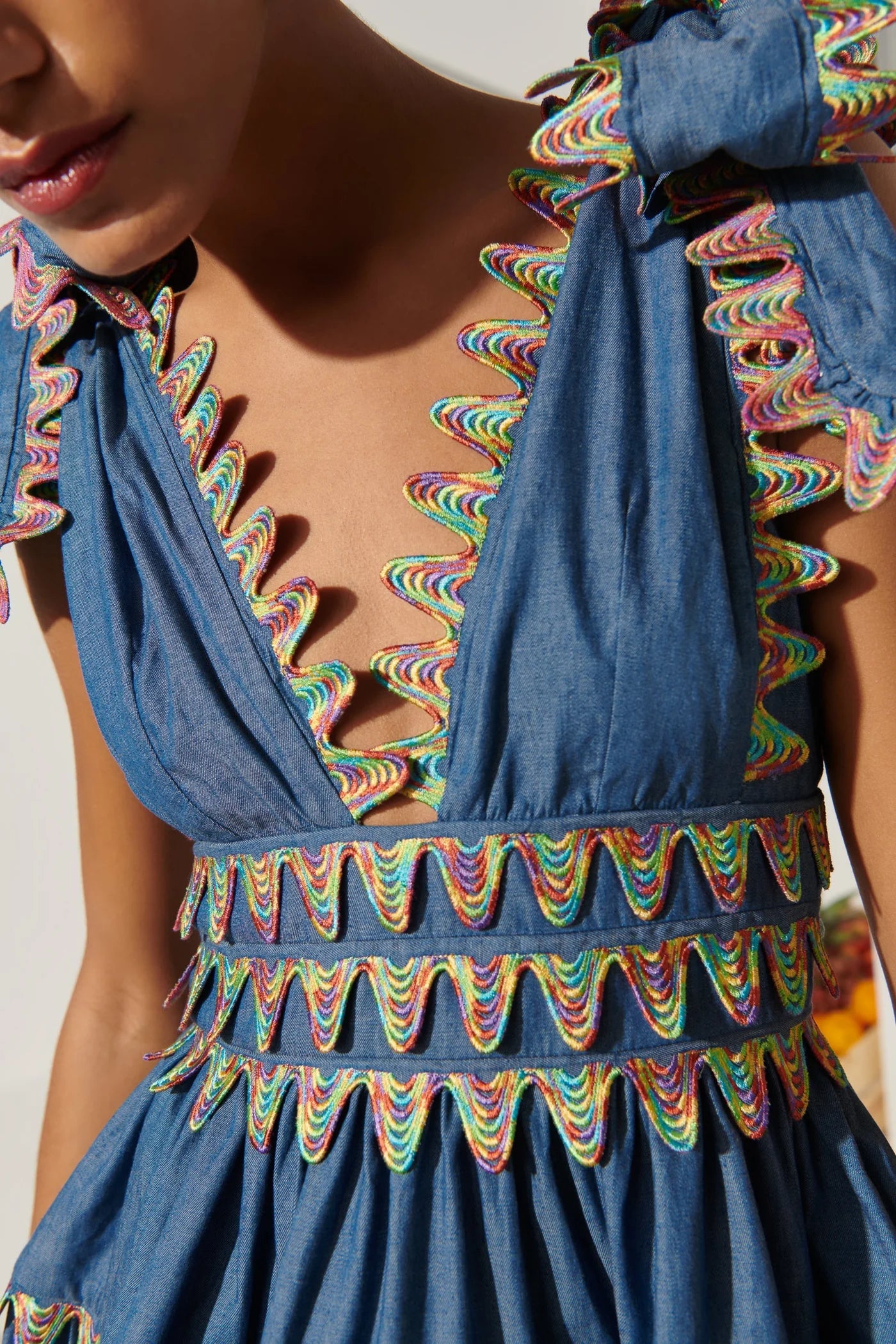 Cheli Dress - Blue