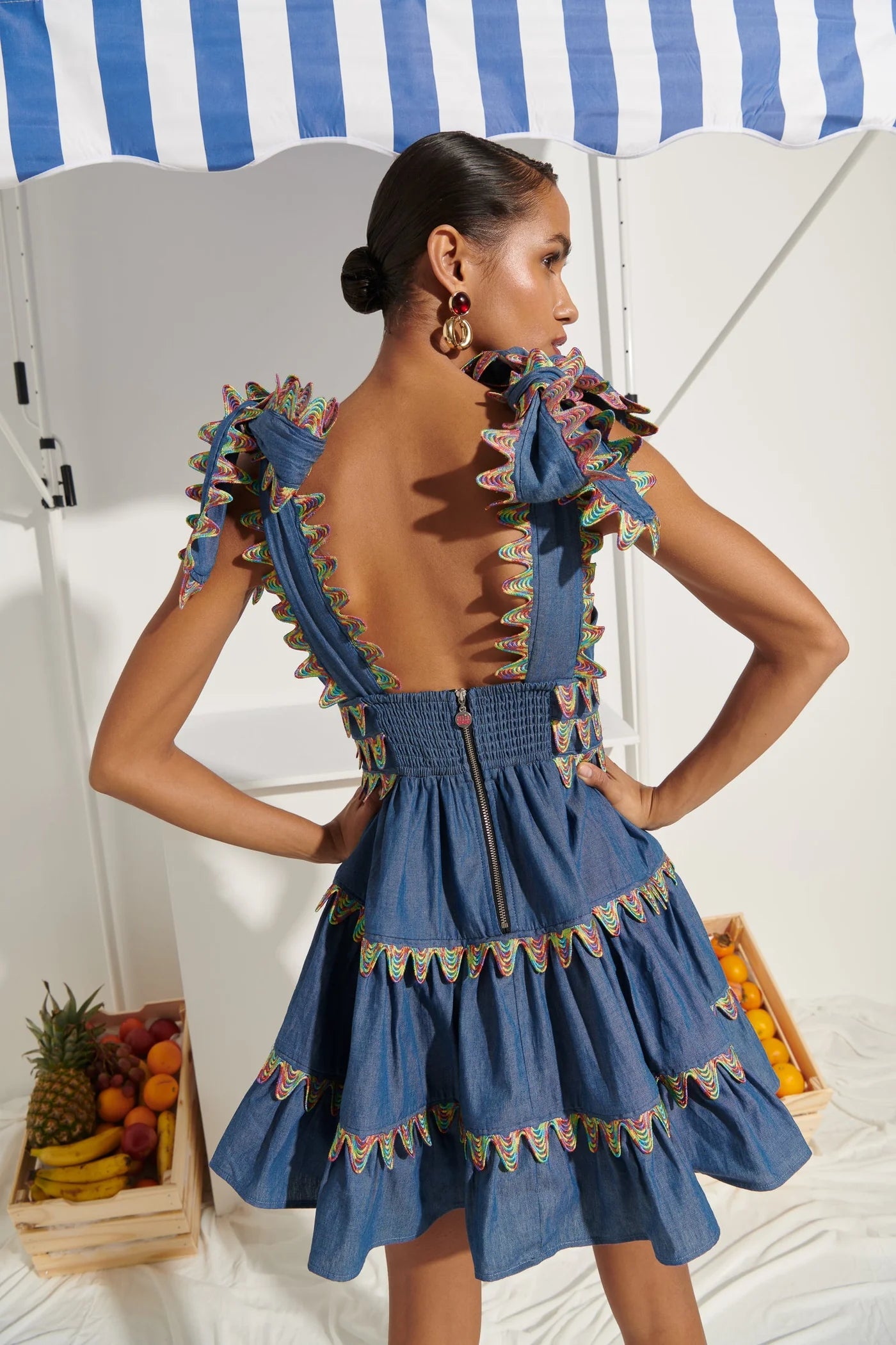 Cheli Dress - Blue