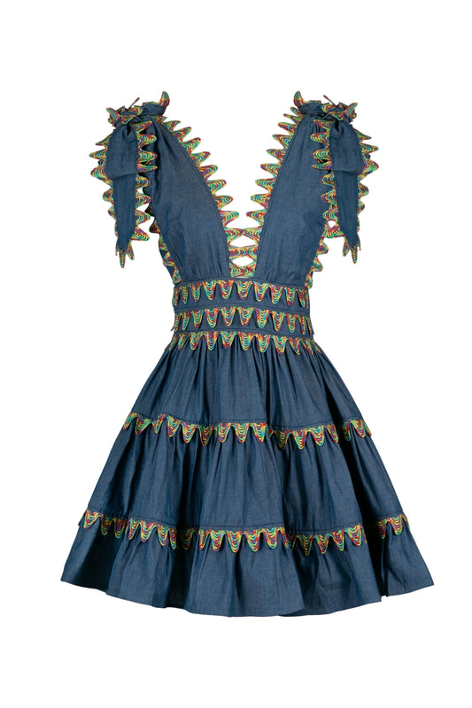 Cheli Dress - Blue
