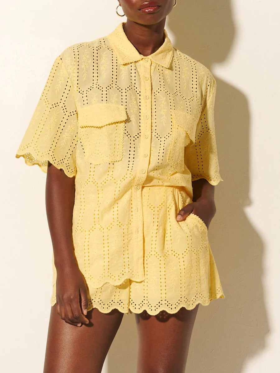 Estelle Short - Yellow