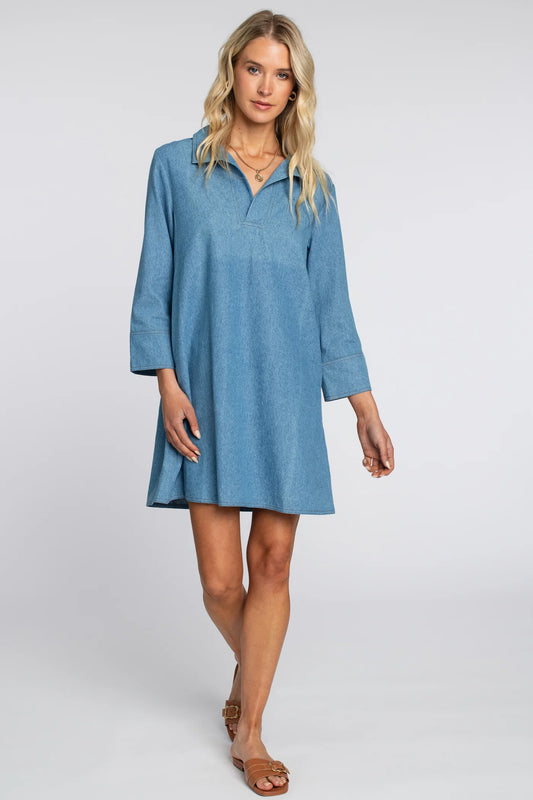 Taylor Dress - Denim