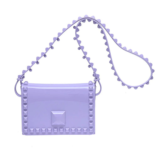 Mini Graziella Flap Crossbody - Violet