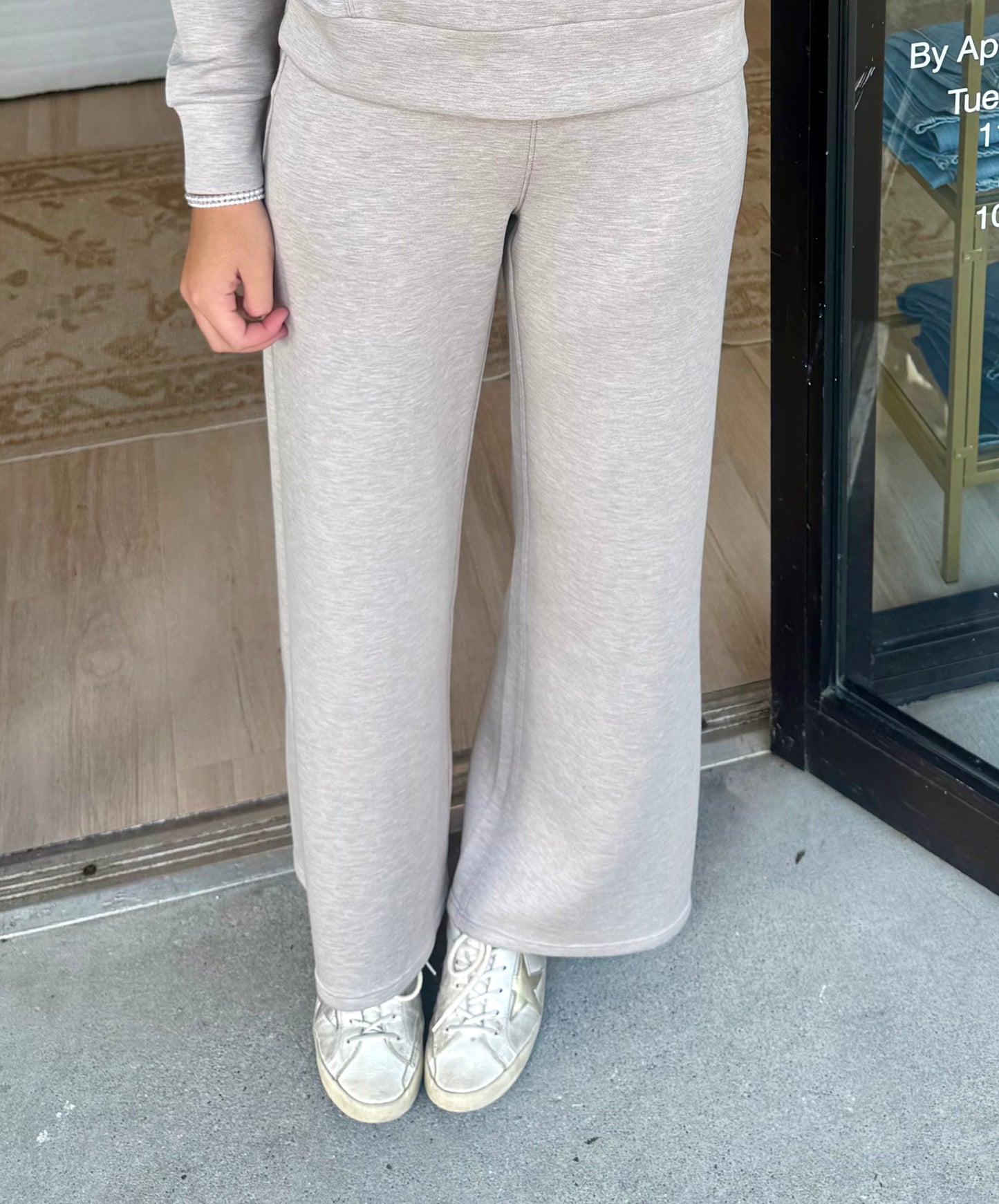 Comfort Zone Crop Pant - Tapioca