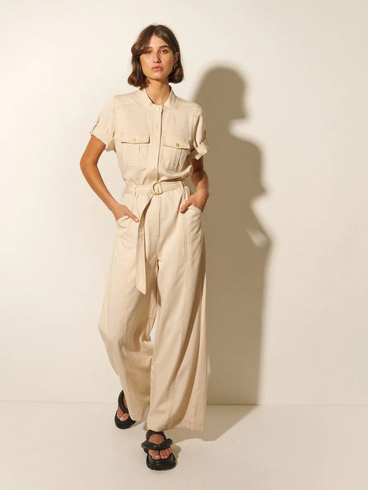 Gianna Jumpsuit - Ivory