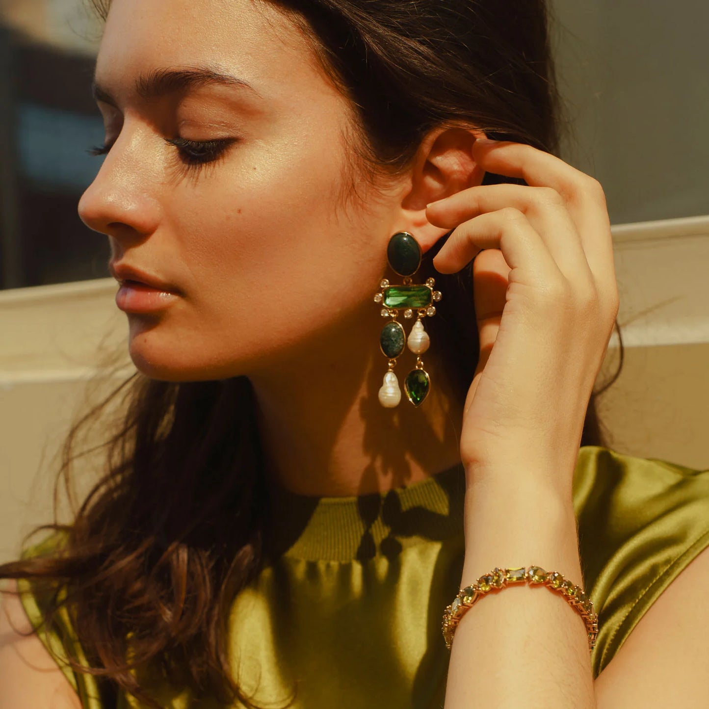 Luxe Greenwich Earrings