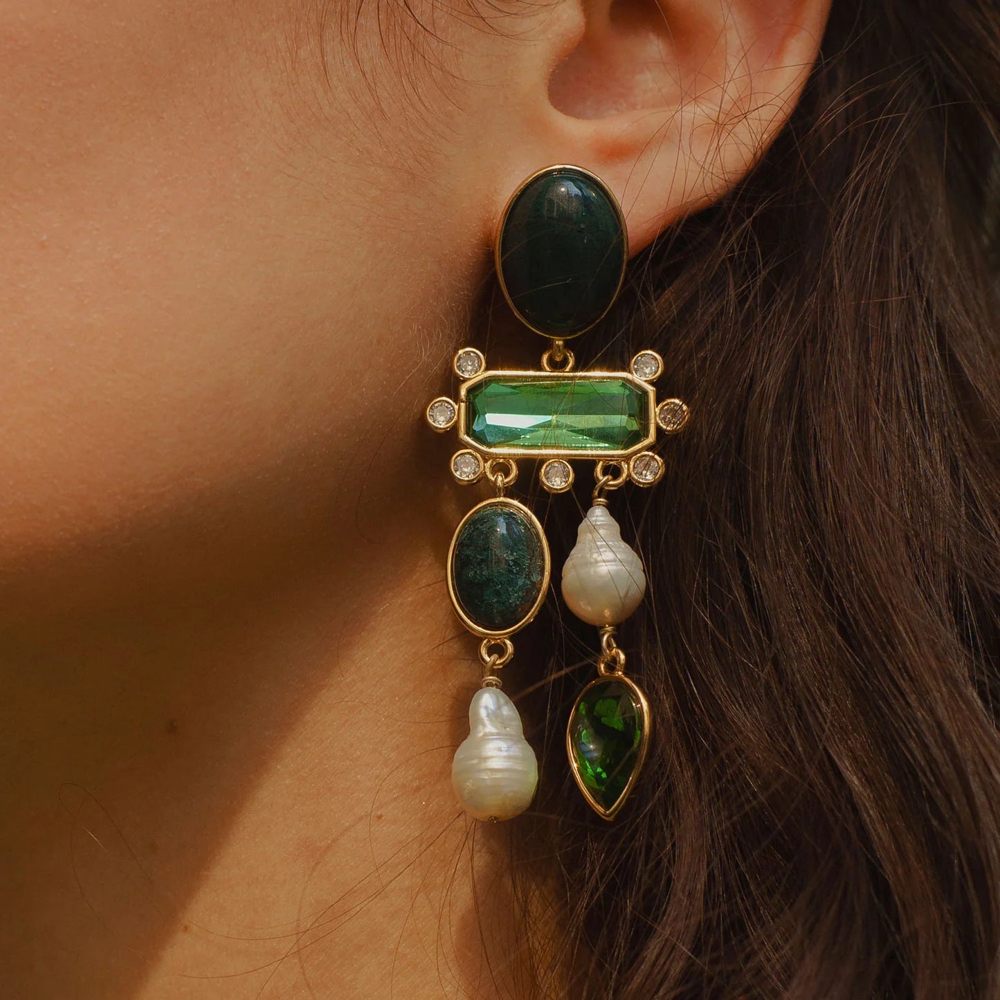 Luxe Greenwich Earrings