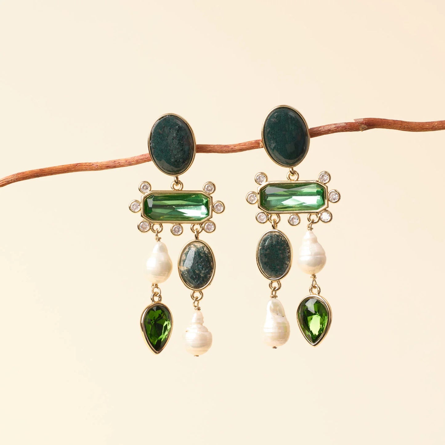 Luxe Greenwich Earrings