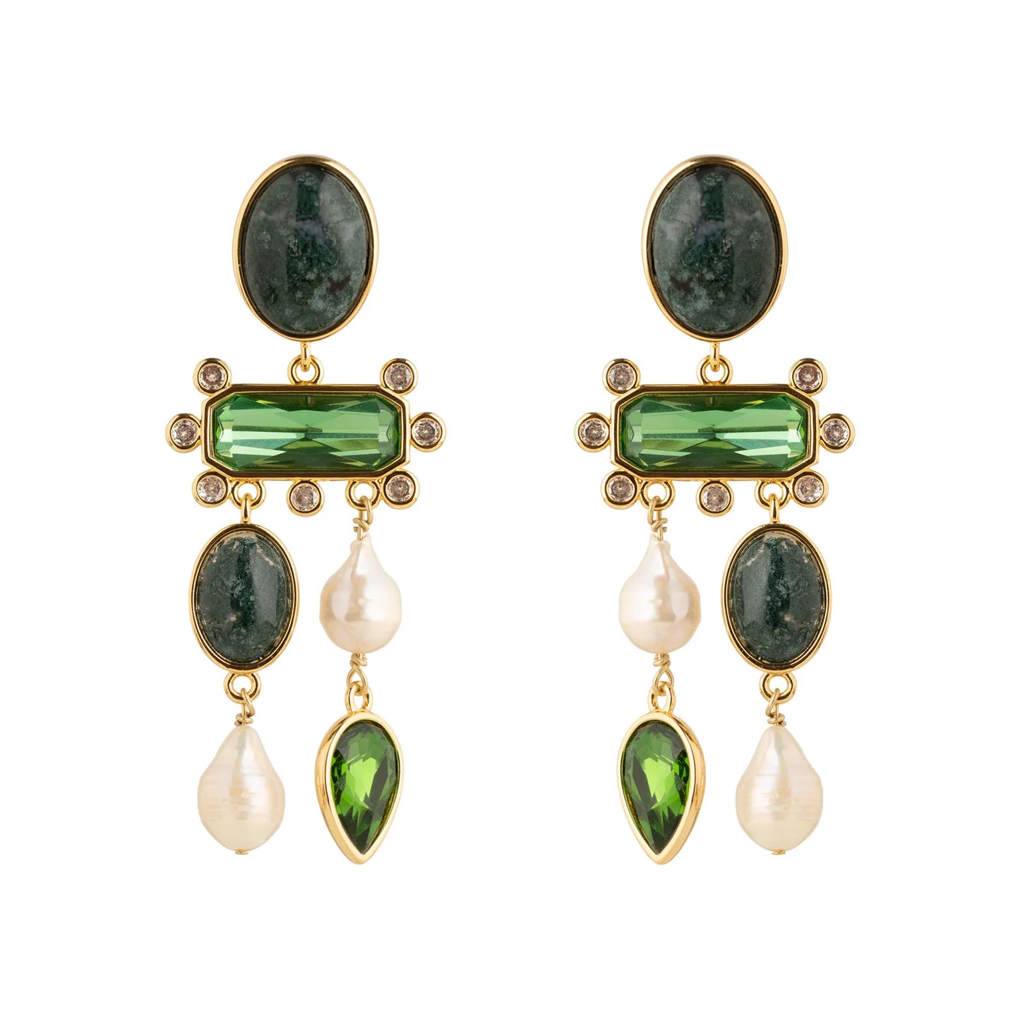 Luxe Greenwich Earrings