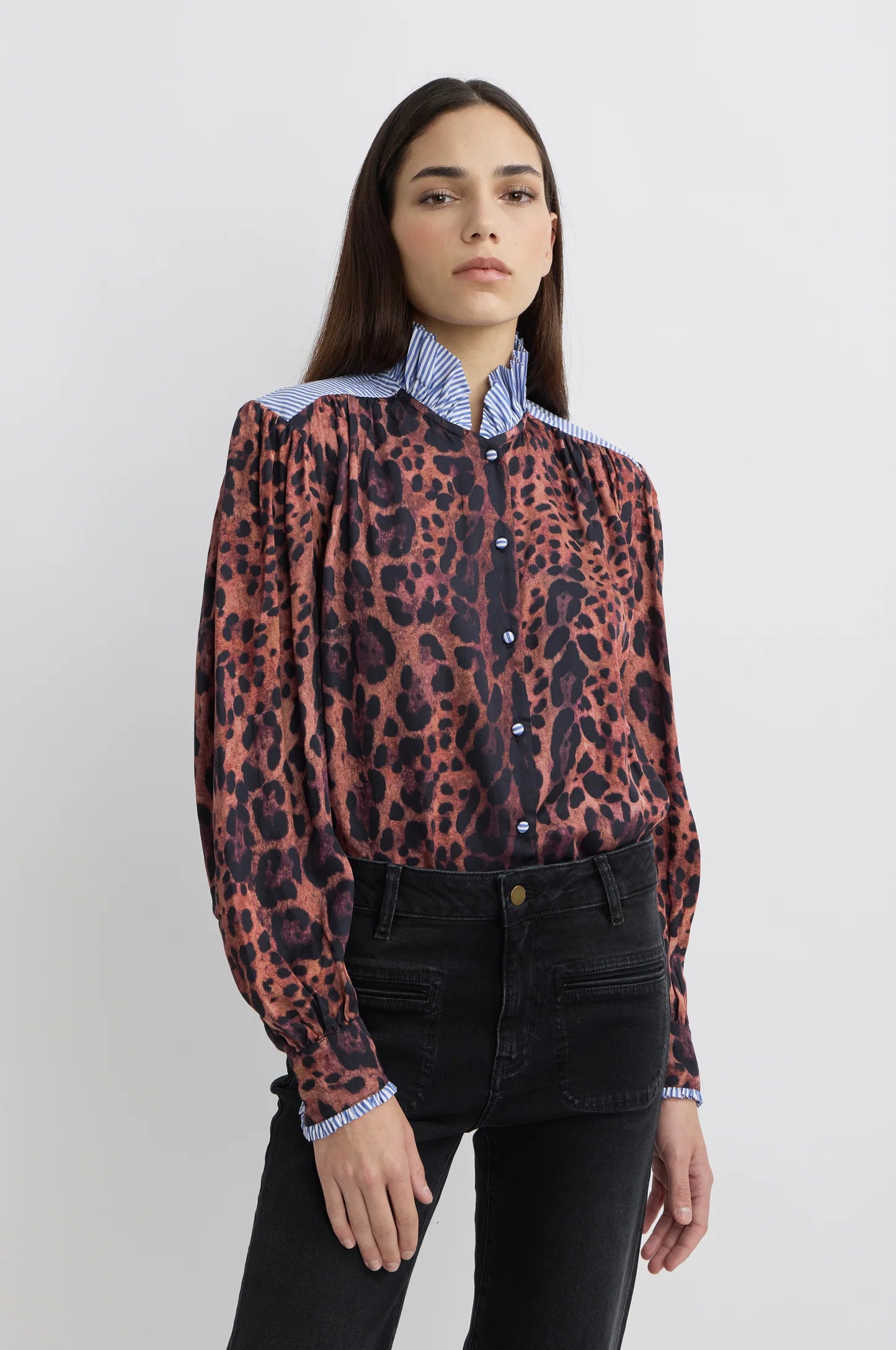 Print Shirt - Fauve