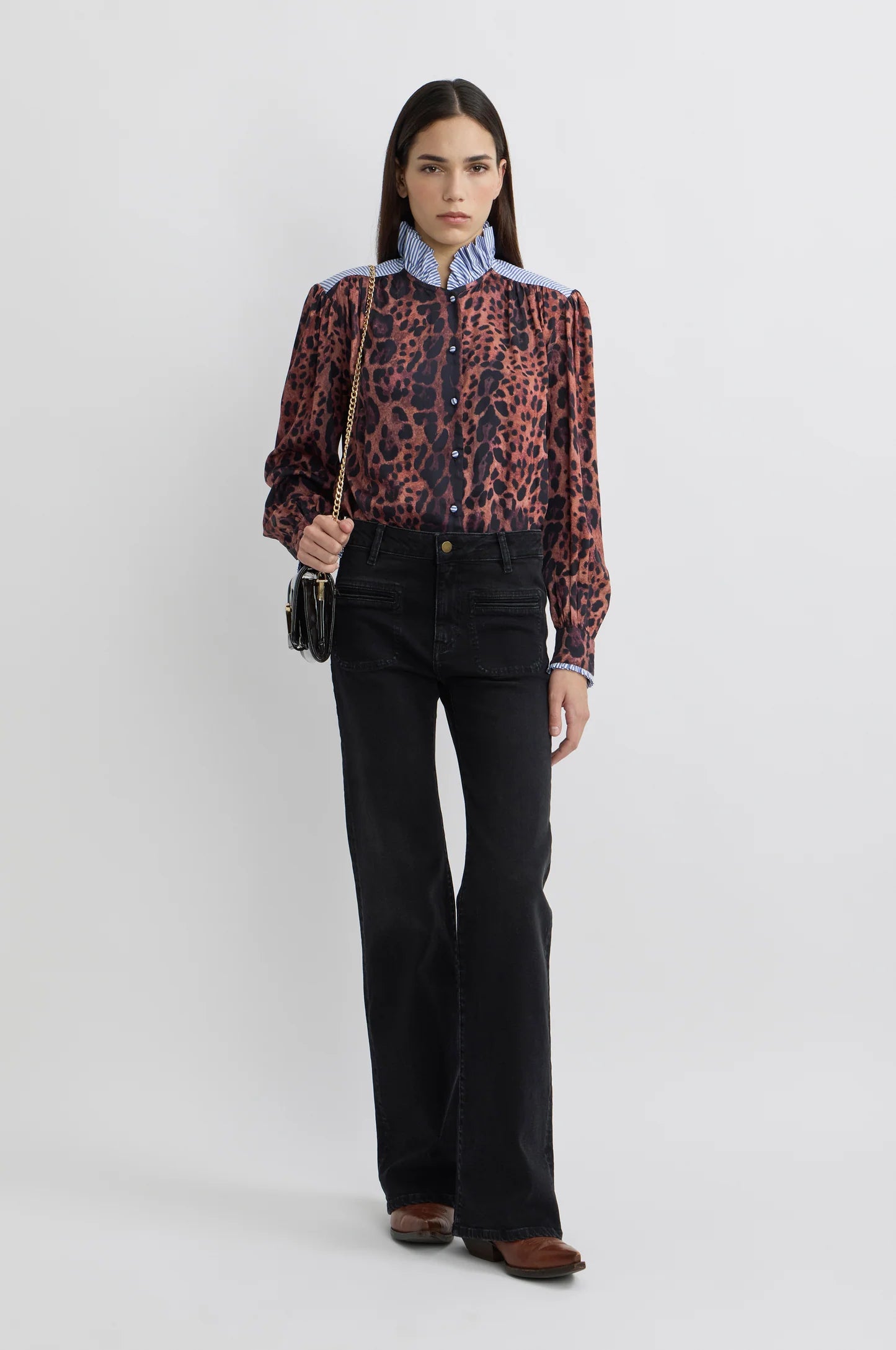 Print Shirt - Fauve