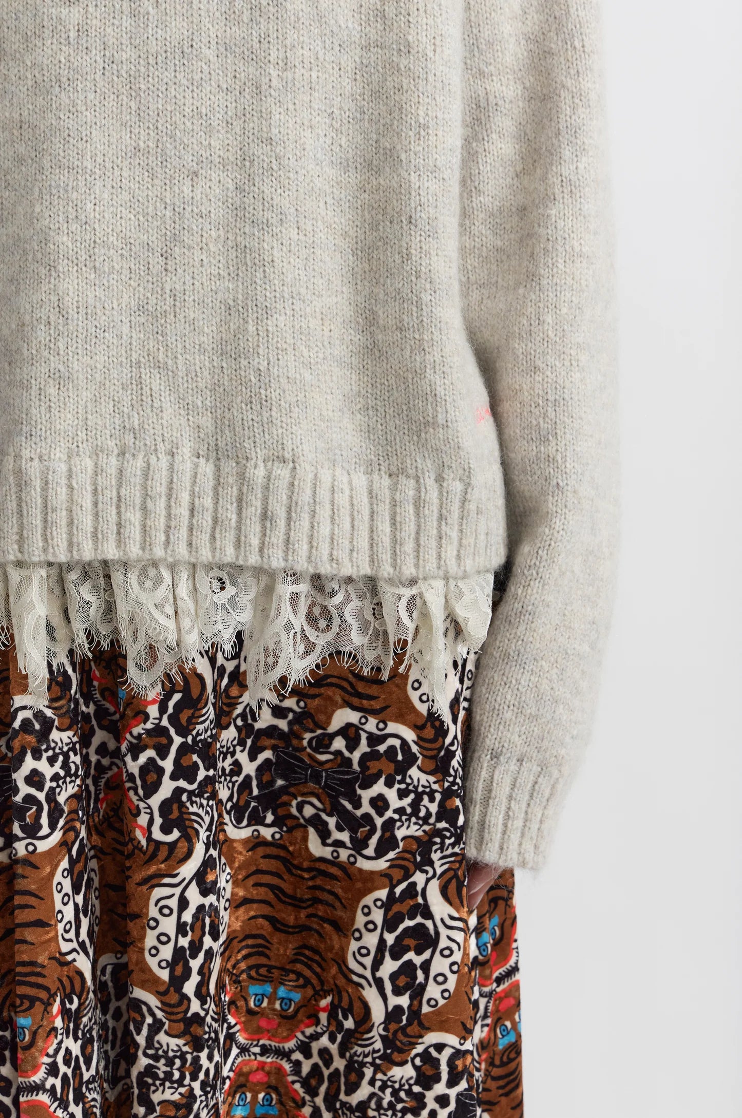 Wood Turtleneck - Ecru