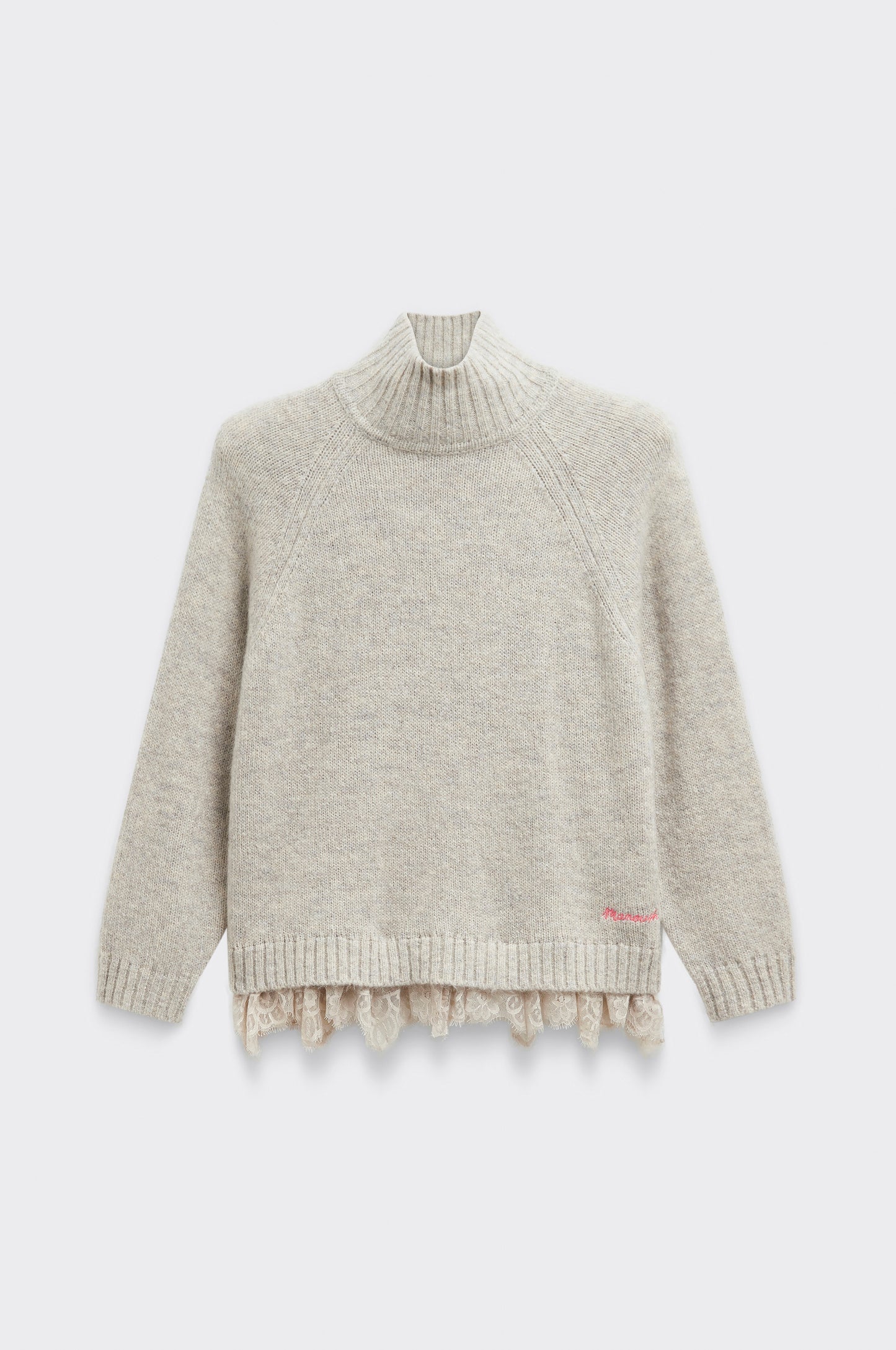 Wood Turtleneck - Ecru
