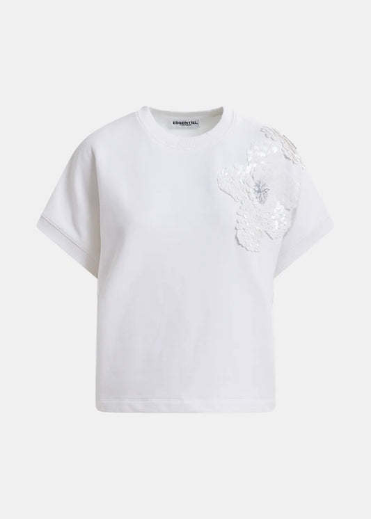 Hinoui Embroidered Sweatshirt Top