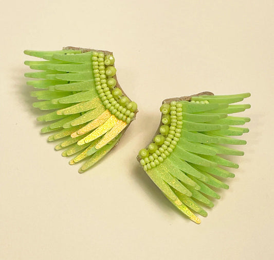 Lime Yellow - Mini Madeline Earrings