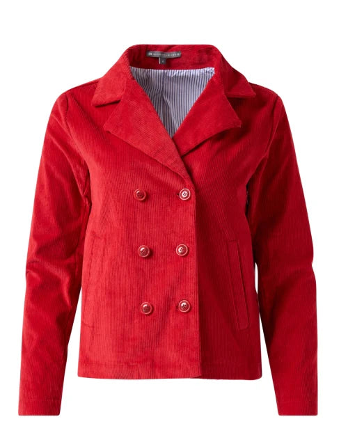 Red Courd Jacket