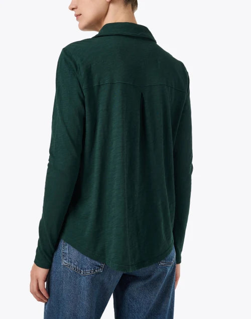 Pine L/S Cotton Button Down