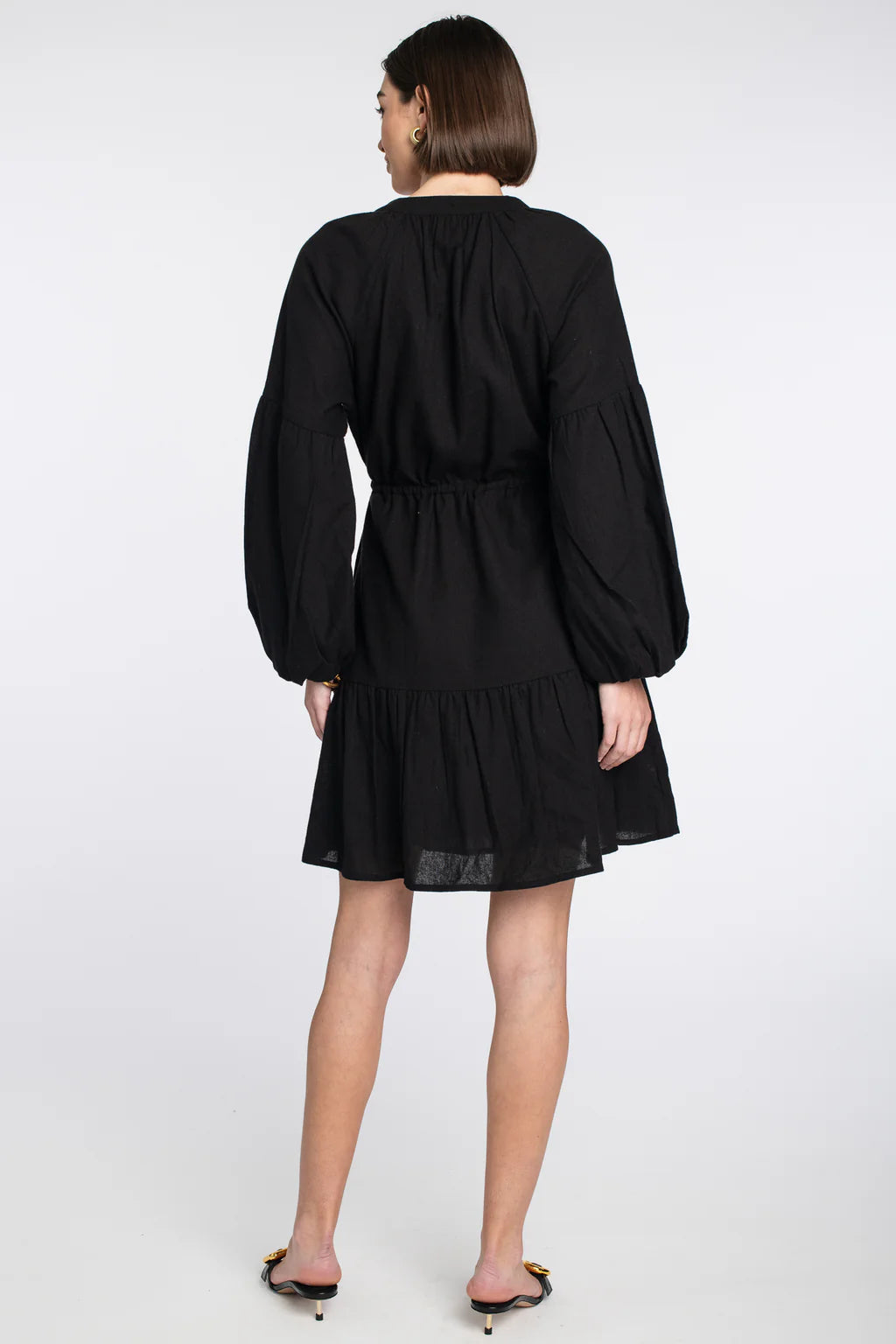 Emory Short Dress - Black