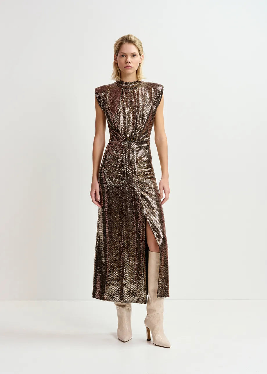 Gonnak Dress - Gold