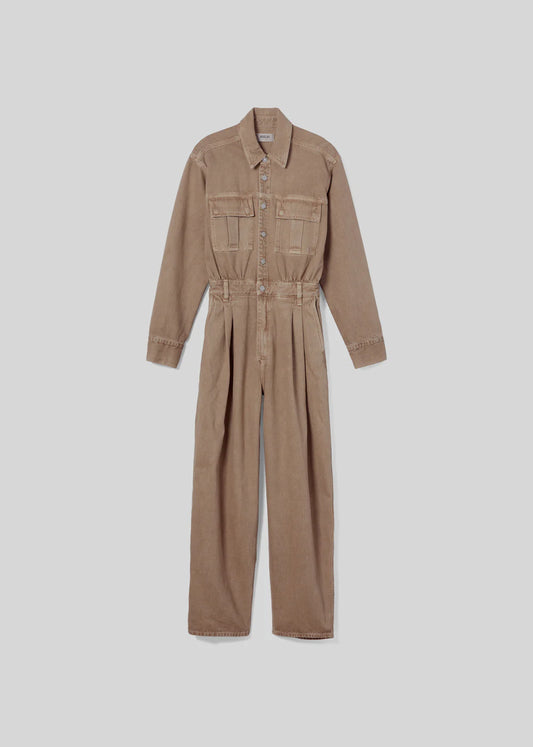 Silka Jumpsuit - Root Beer