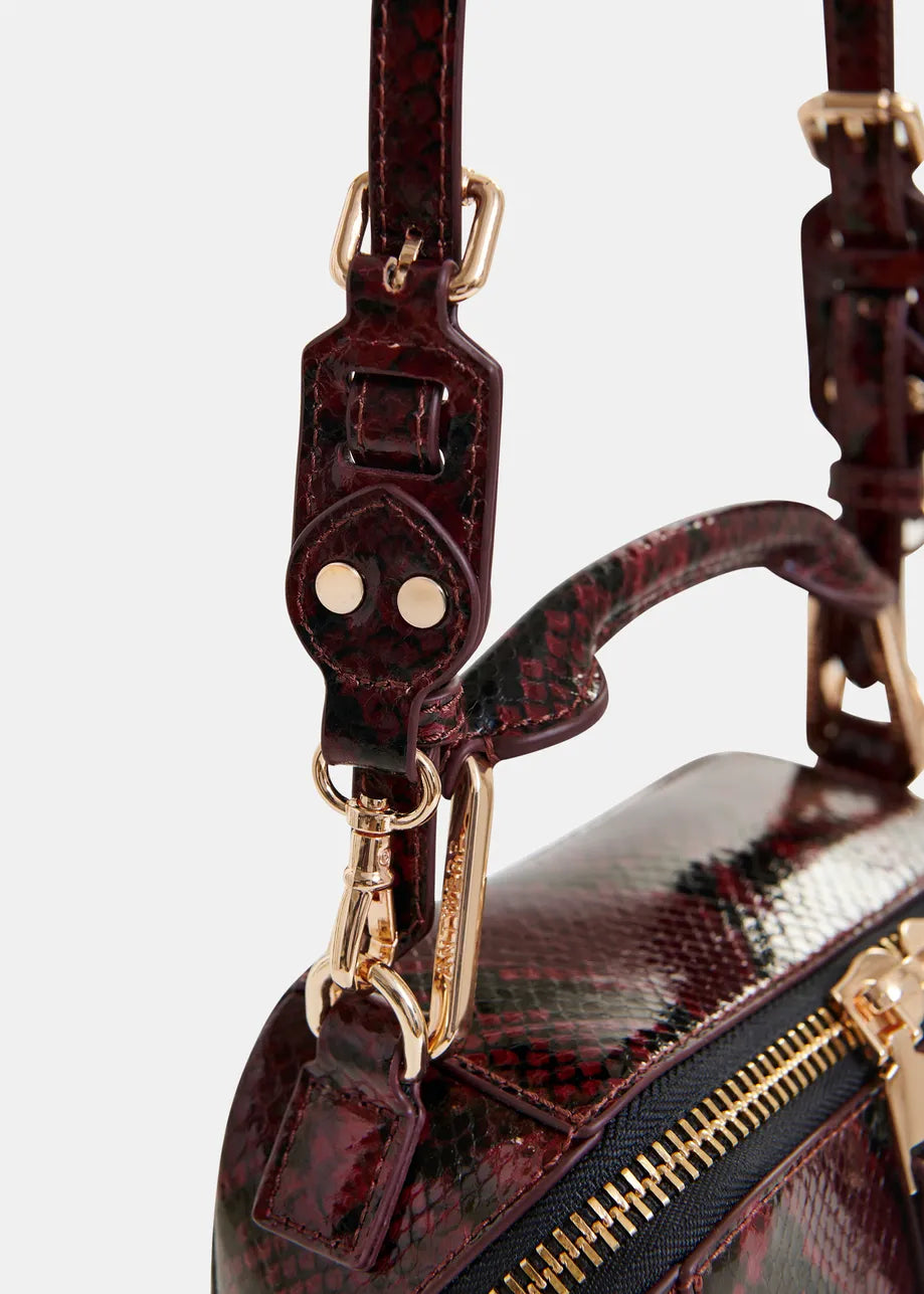 Irona Leather Mini Bobbi Bag - Margot Mauve