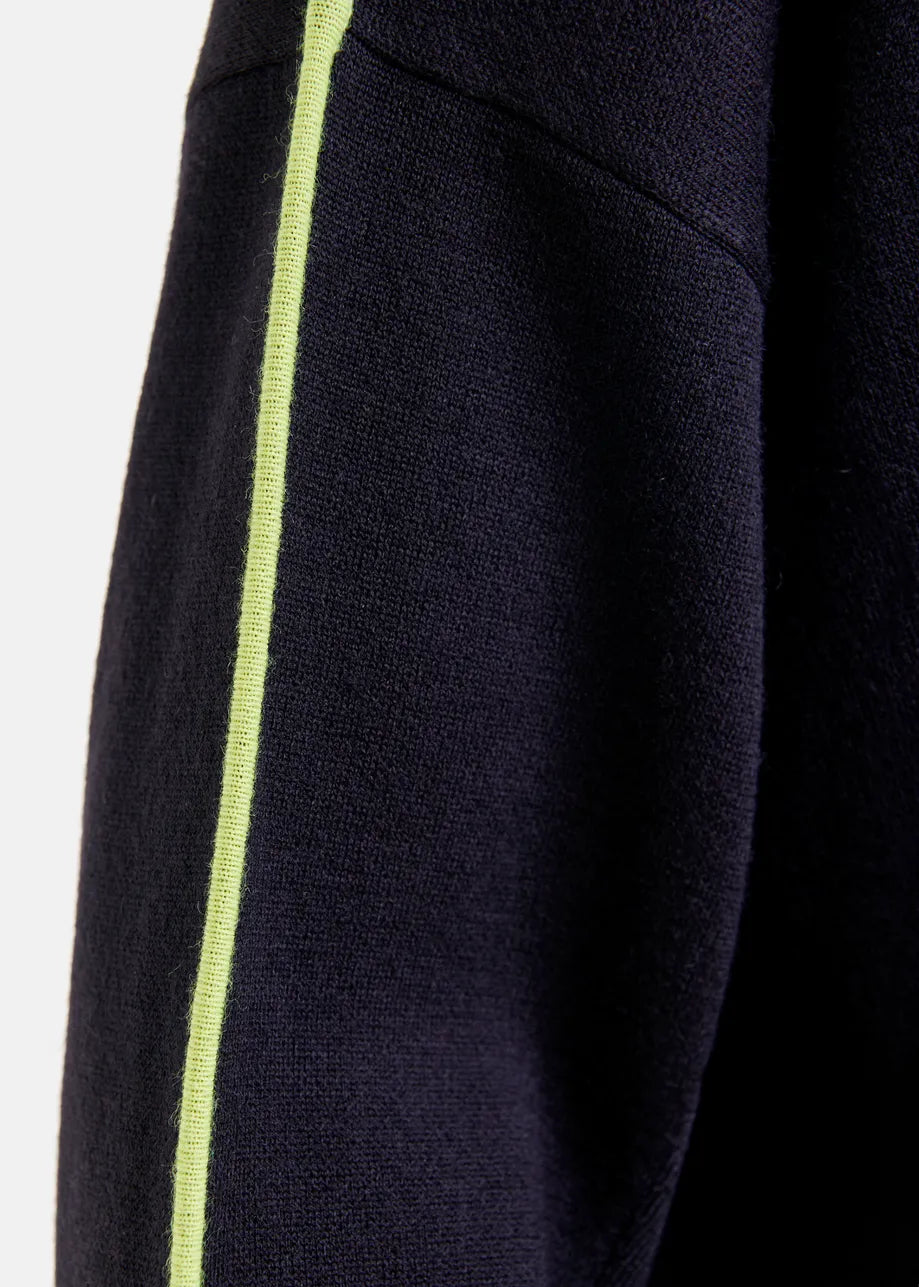 Iruby Pullover Contrast - Navy