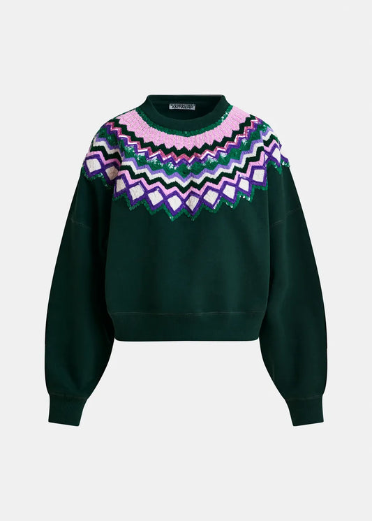 Issu Embroidered Sweatshirt - Paula's Choice