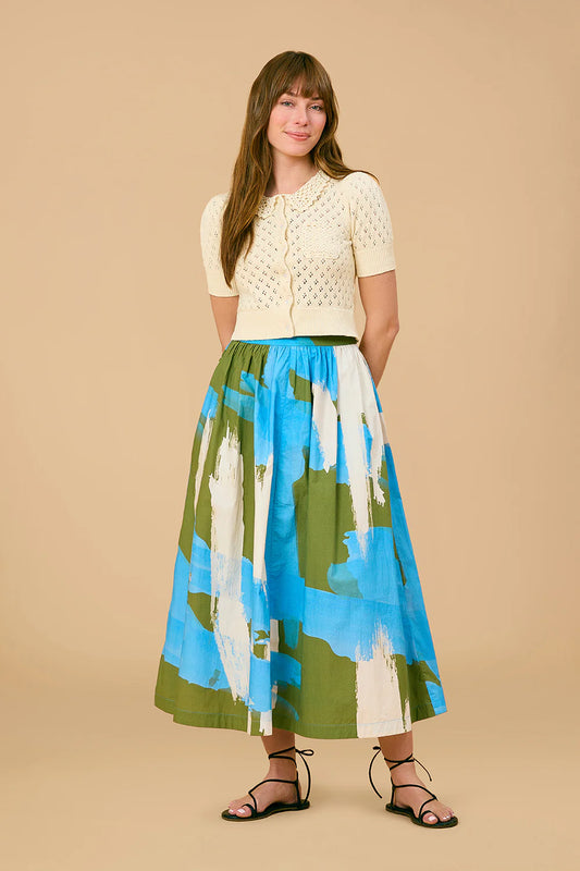 Kit Skirt - Brushstroke