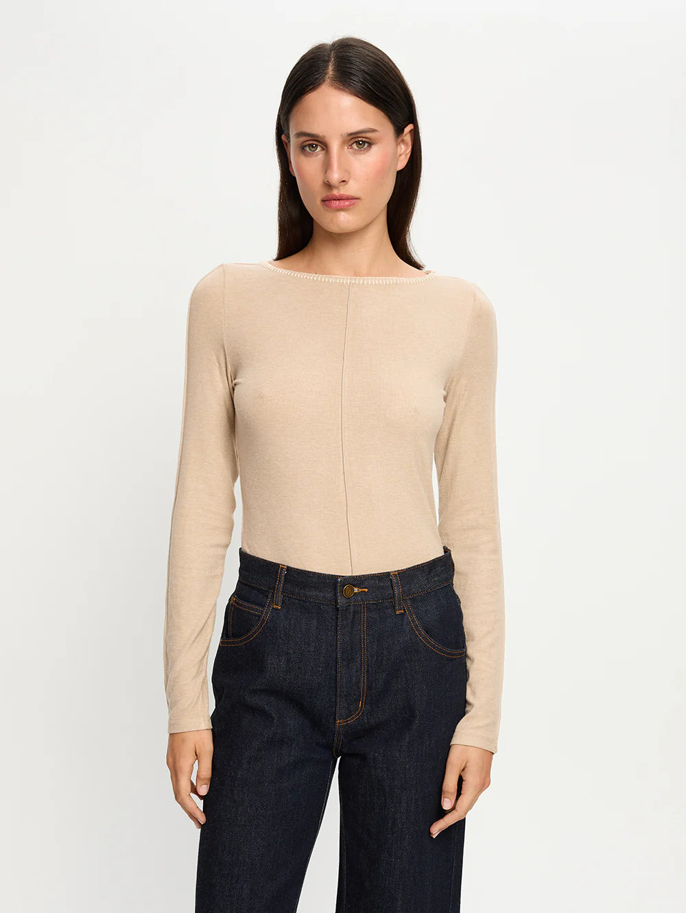 Quinn Top - Taupe
