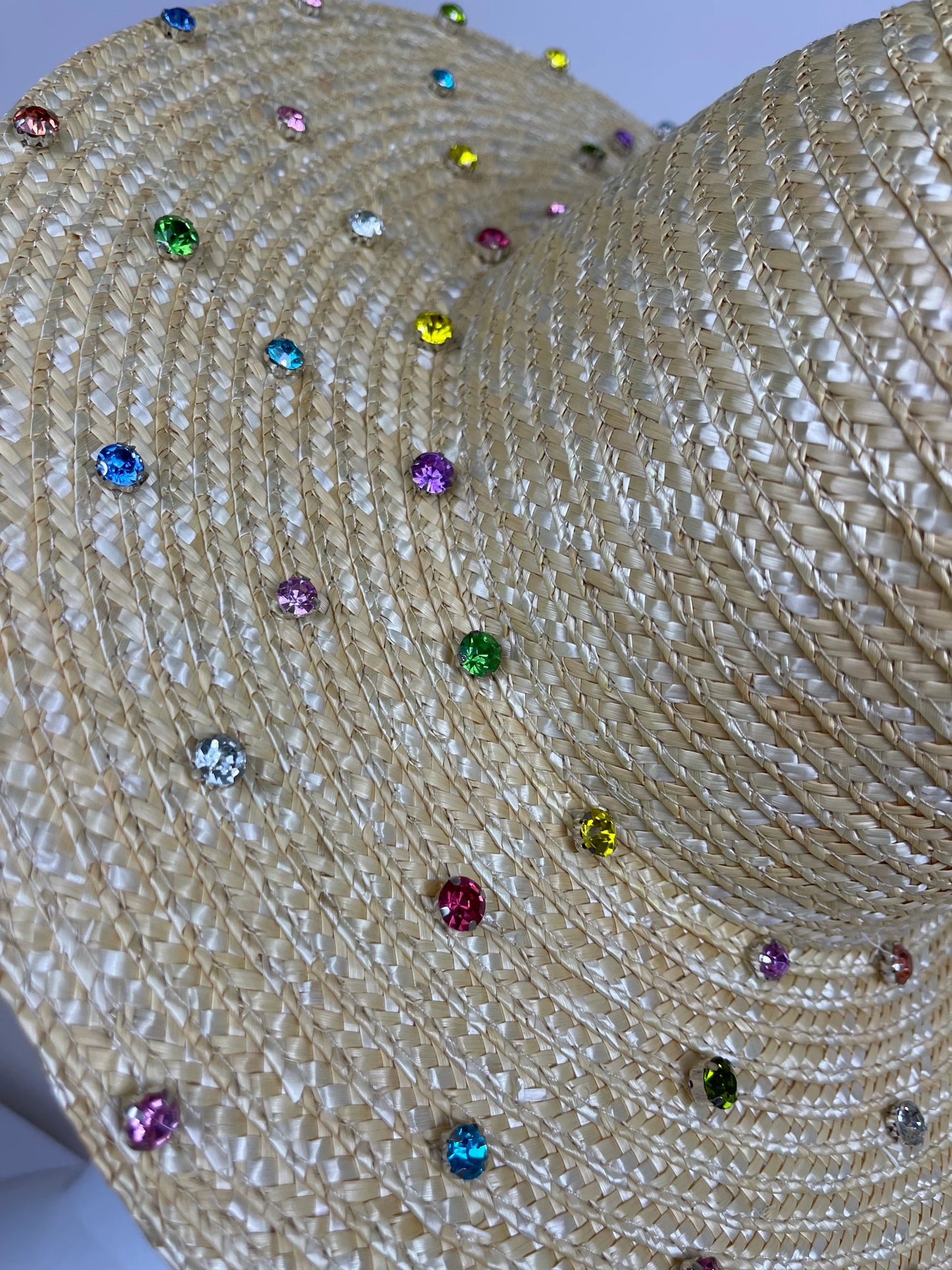 Roma Rainbow Crystal Hat