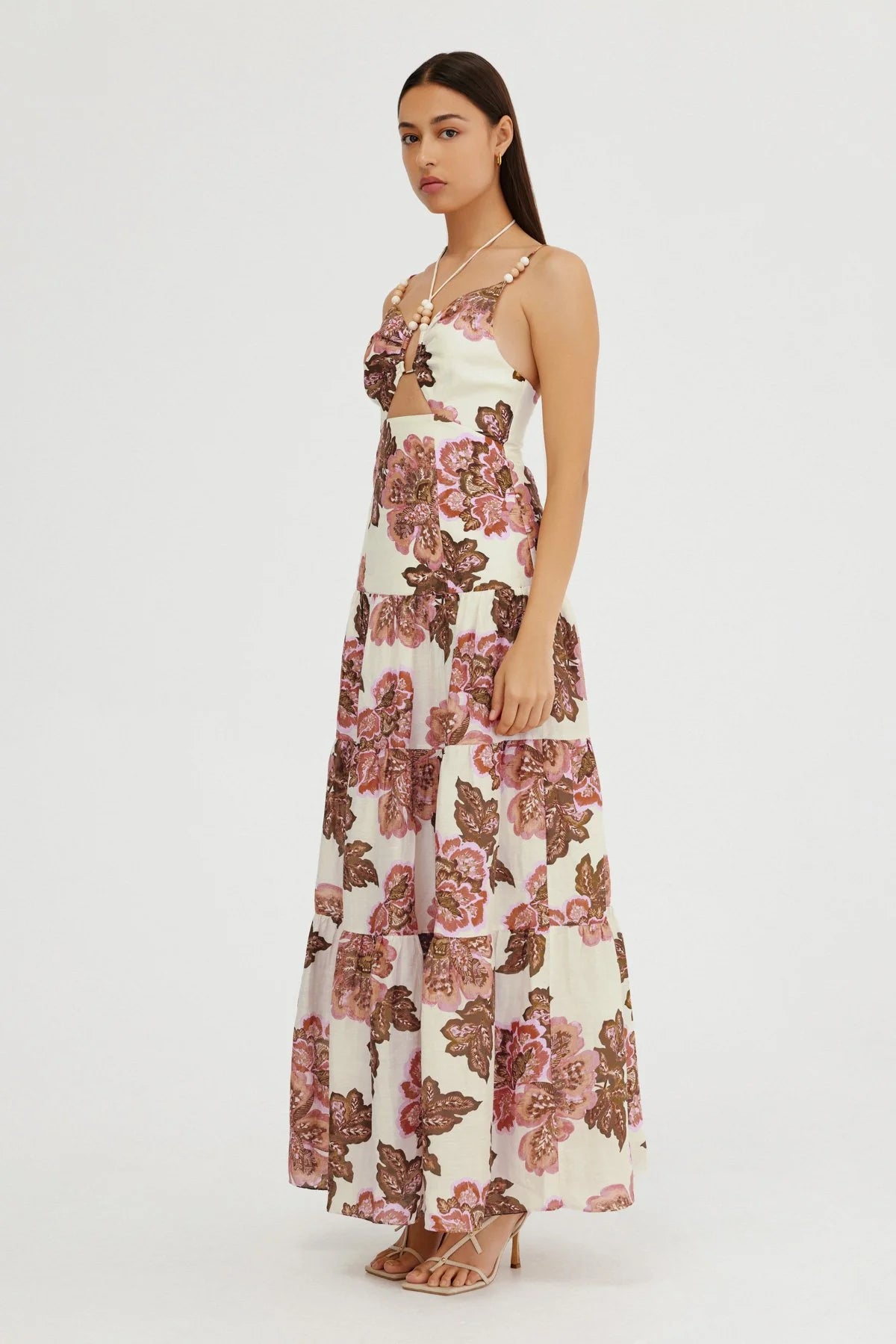 Maizie Maxi Dress - Lemon Wallpaper