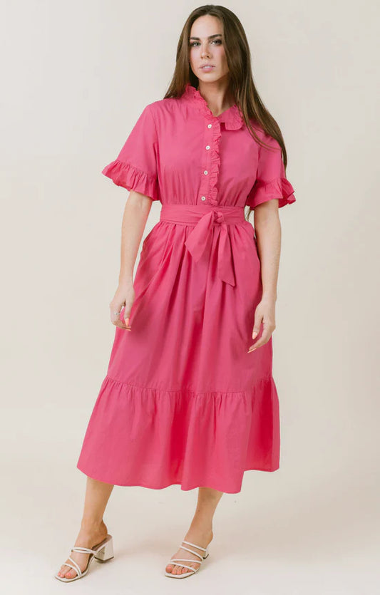 Anna Dress - Melon