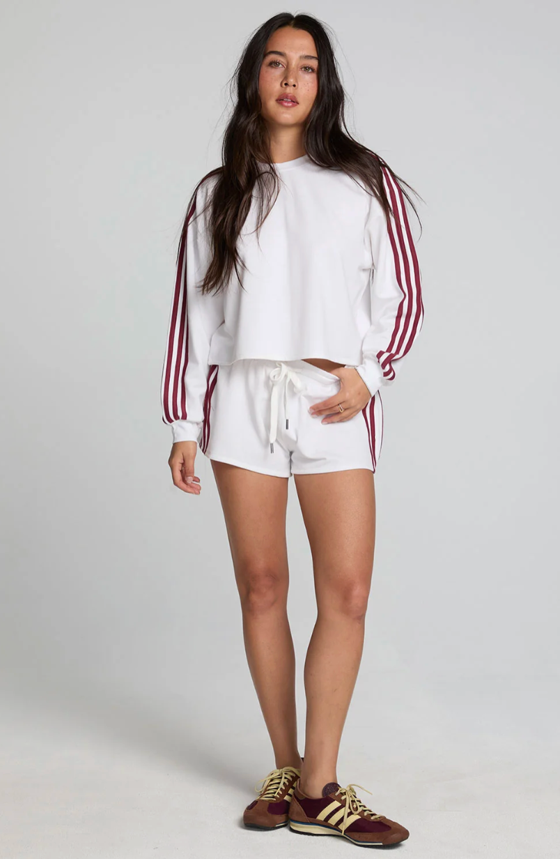 Jezz Clouf White Shorts