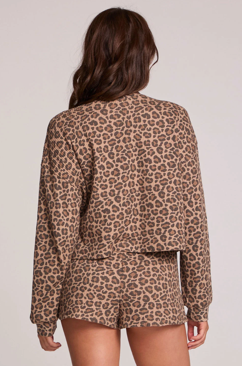 Suzzans Leopard Sweatshirt