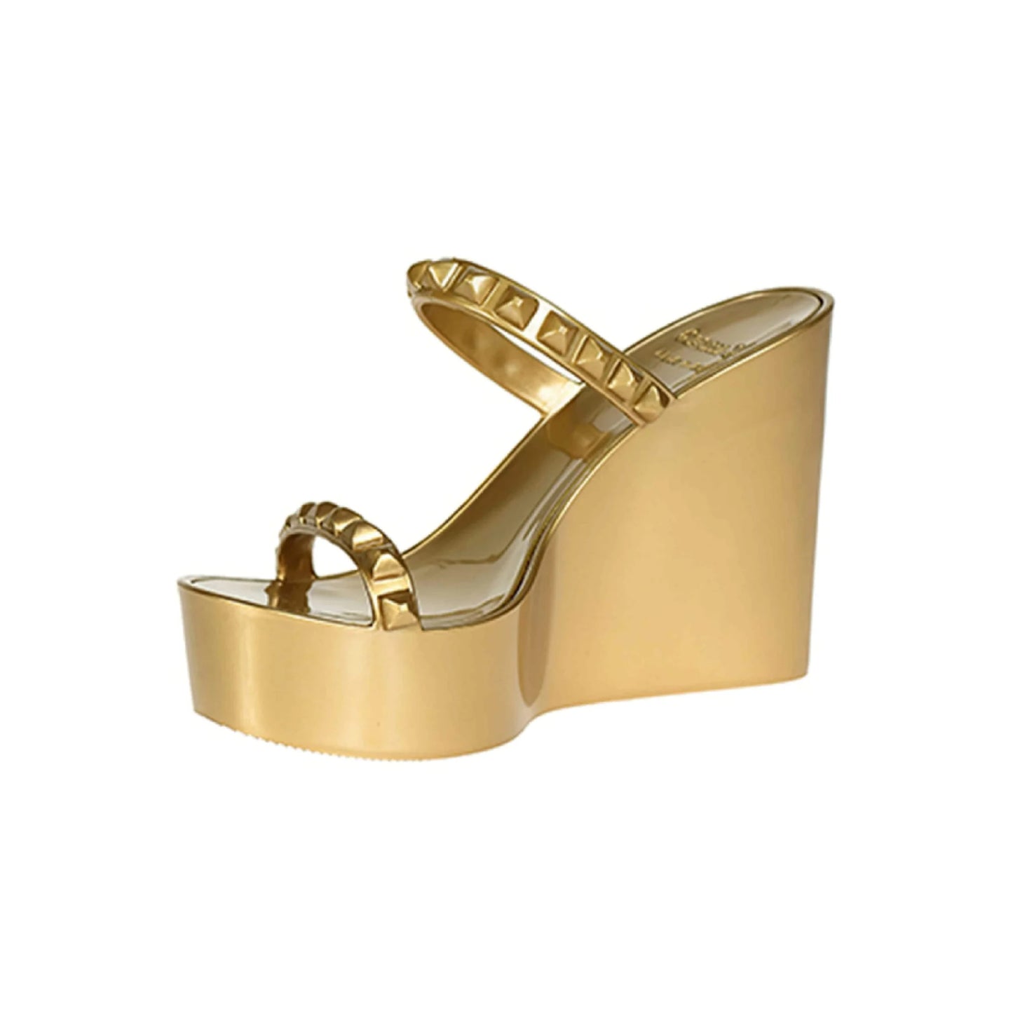 Tonino Metallic Wedge - Gold