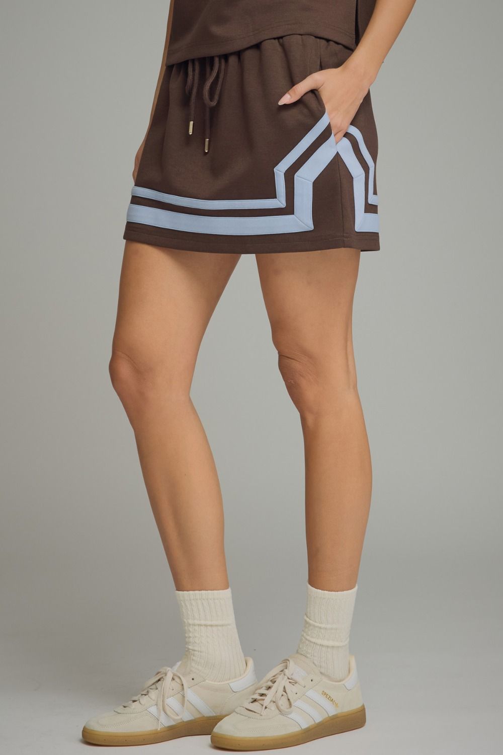 Brown Skort