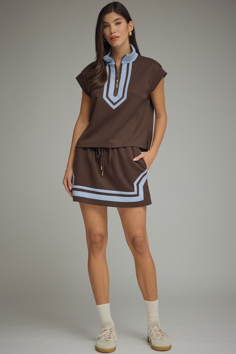 Brown Skort