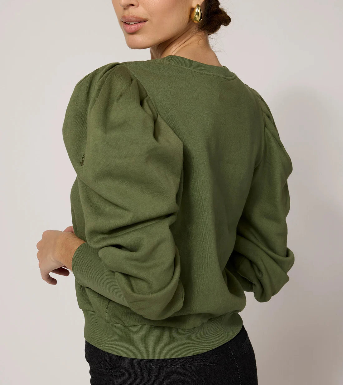 Indi Sweatshirt - Army Green