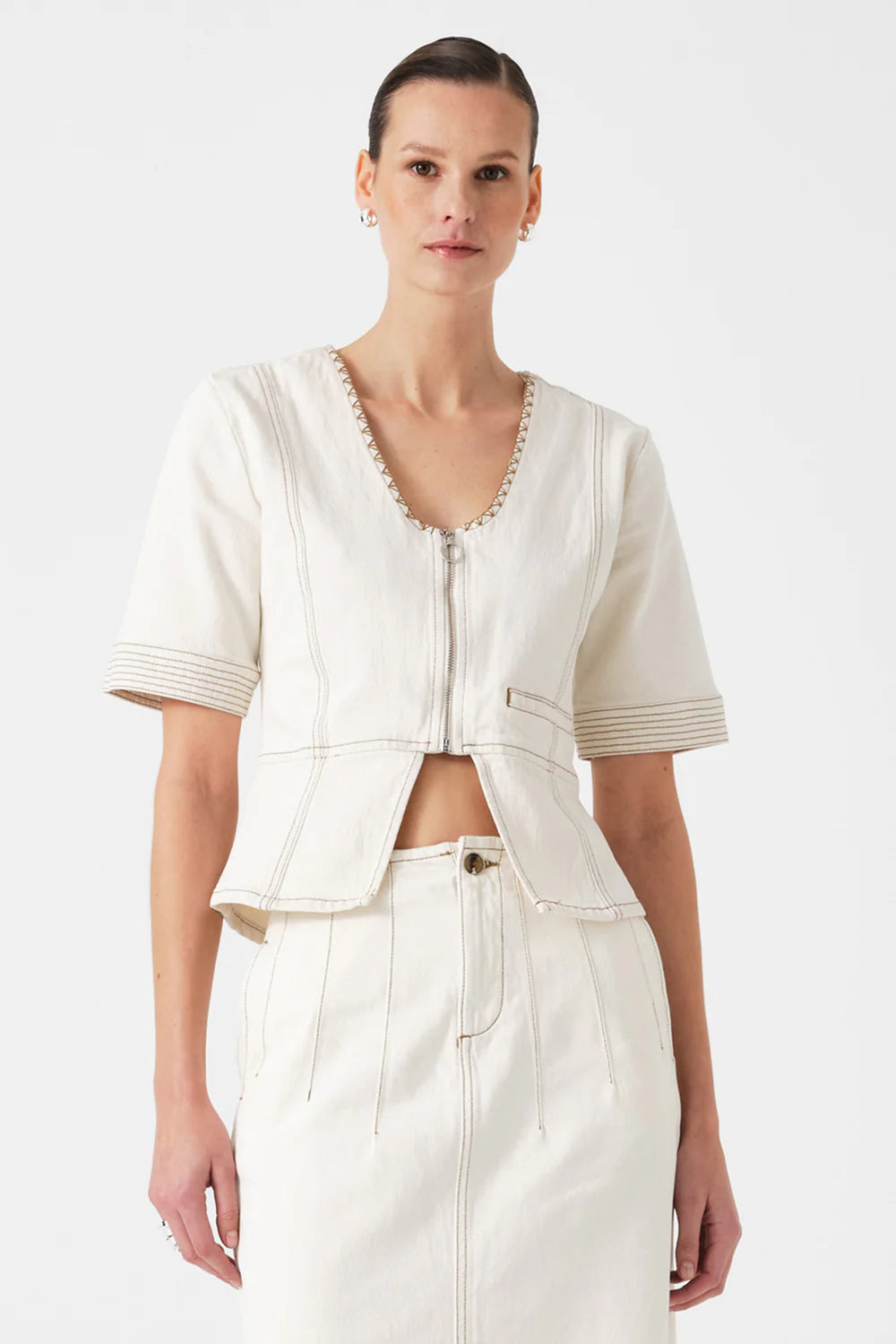 Lea Top - Ecru