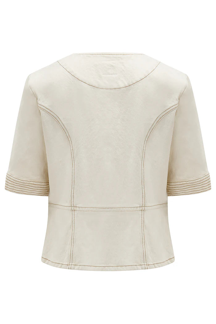 Lea Top - Ecru