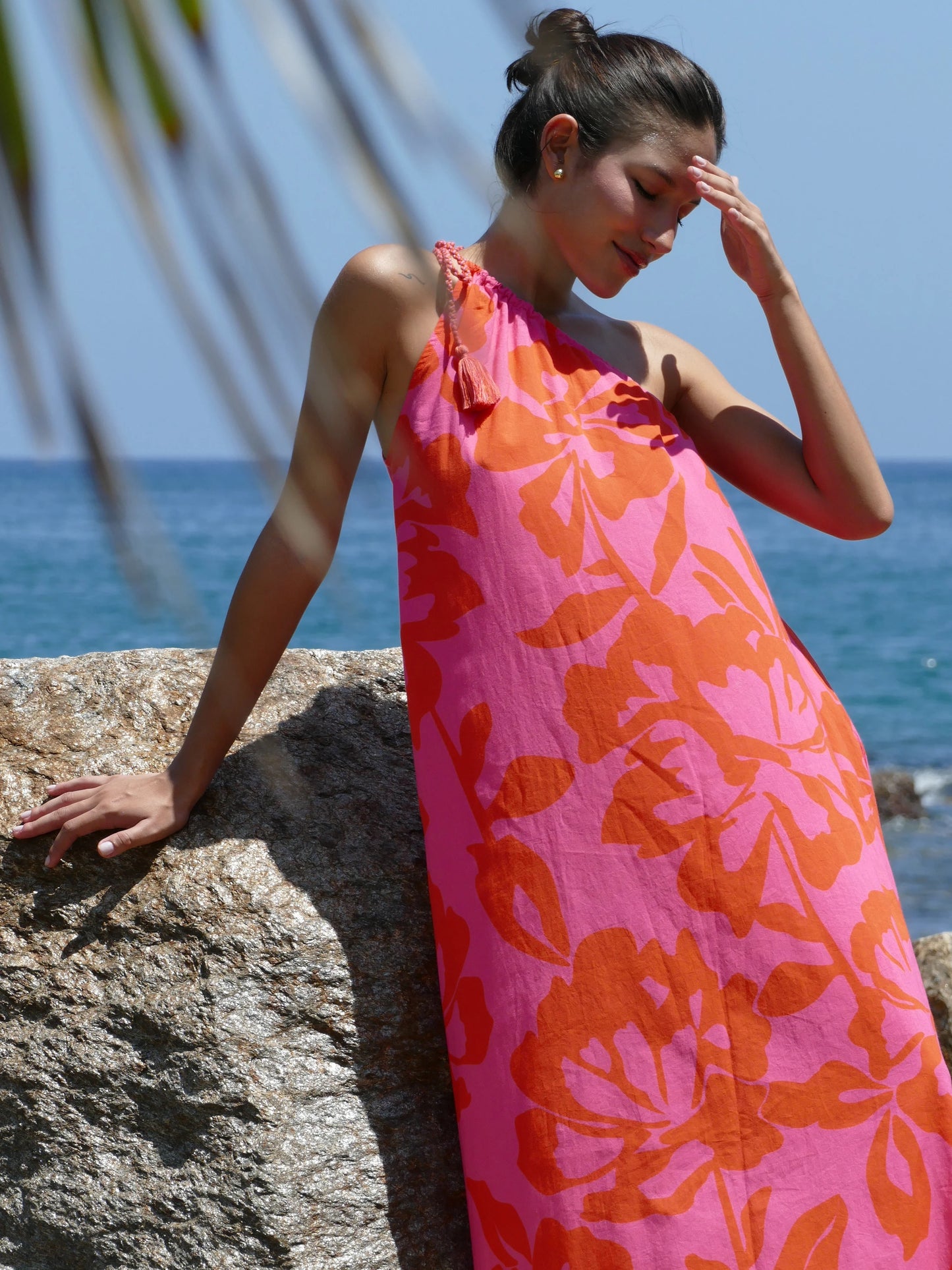 Lydia Dress - Dragon Fruit
