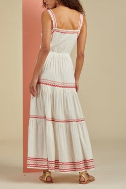 Riviera Maxi dress - White