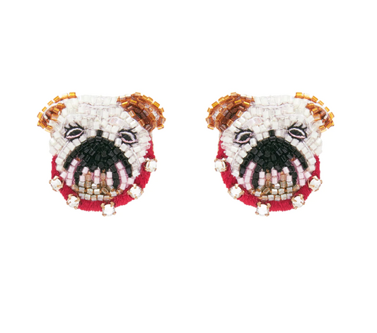 Bulldawg Stud Earrings