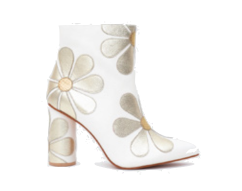 Janis Bootie - Ivory